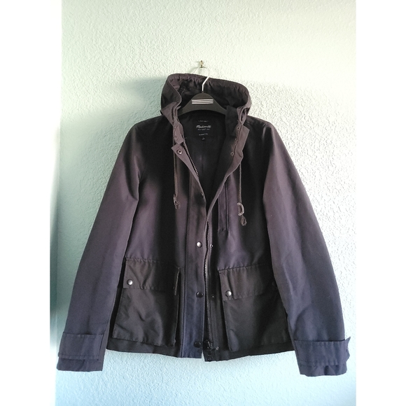 Madewell | All-Weather Two-Tone Anorak Jacket - Picture 2 of 12